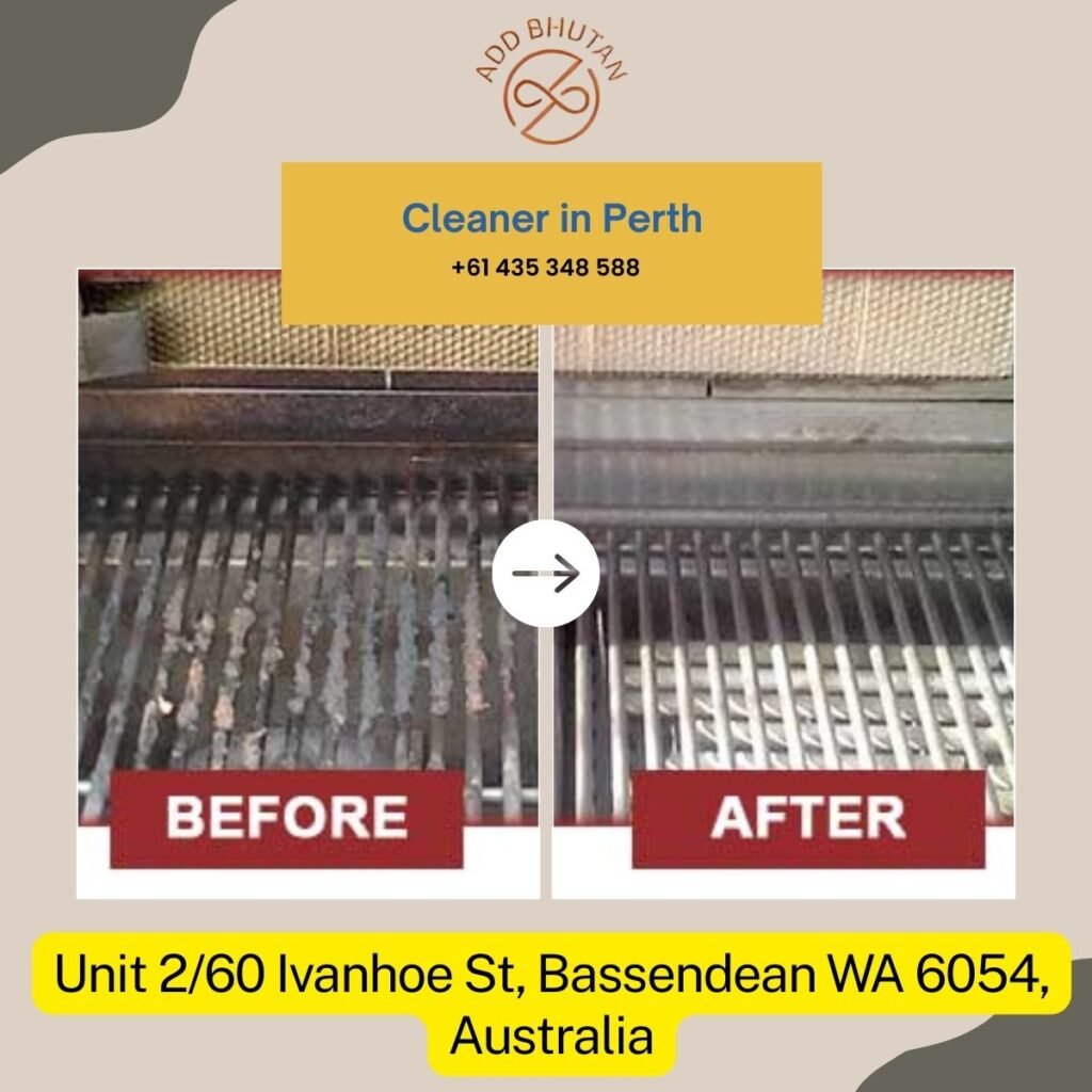 Before and after perth residential cleaning