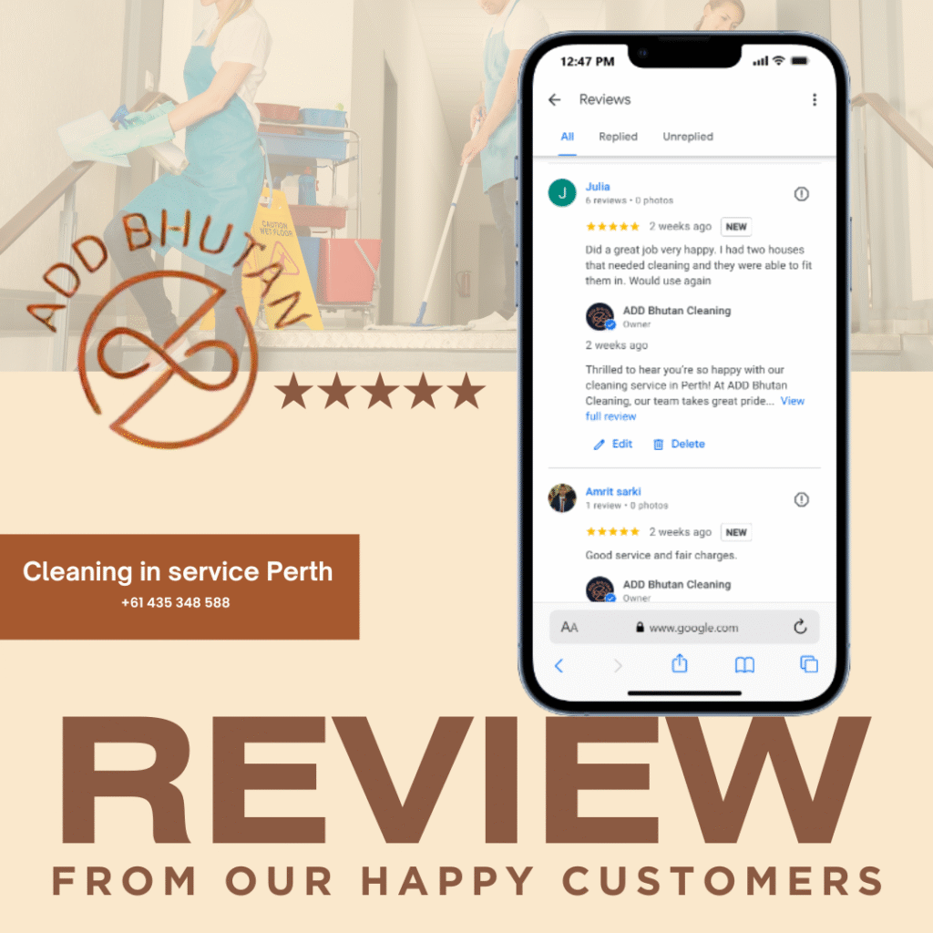 Bond Cleaning Perth Review